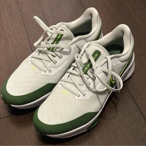 Nike Air Zoom Infinity Tour NEXT% Mens Golf Shoes Spikes
Size 11.5 White Green
